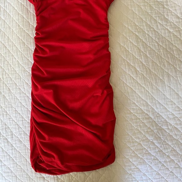 Princess Polly Size 4 Red Mini Dress - Picture 2 of 2